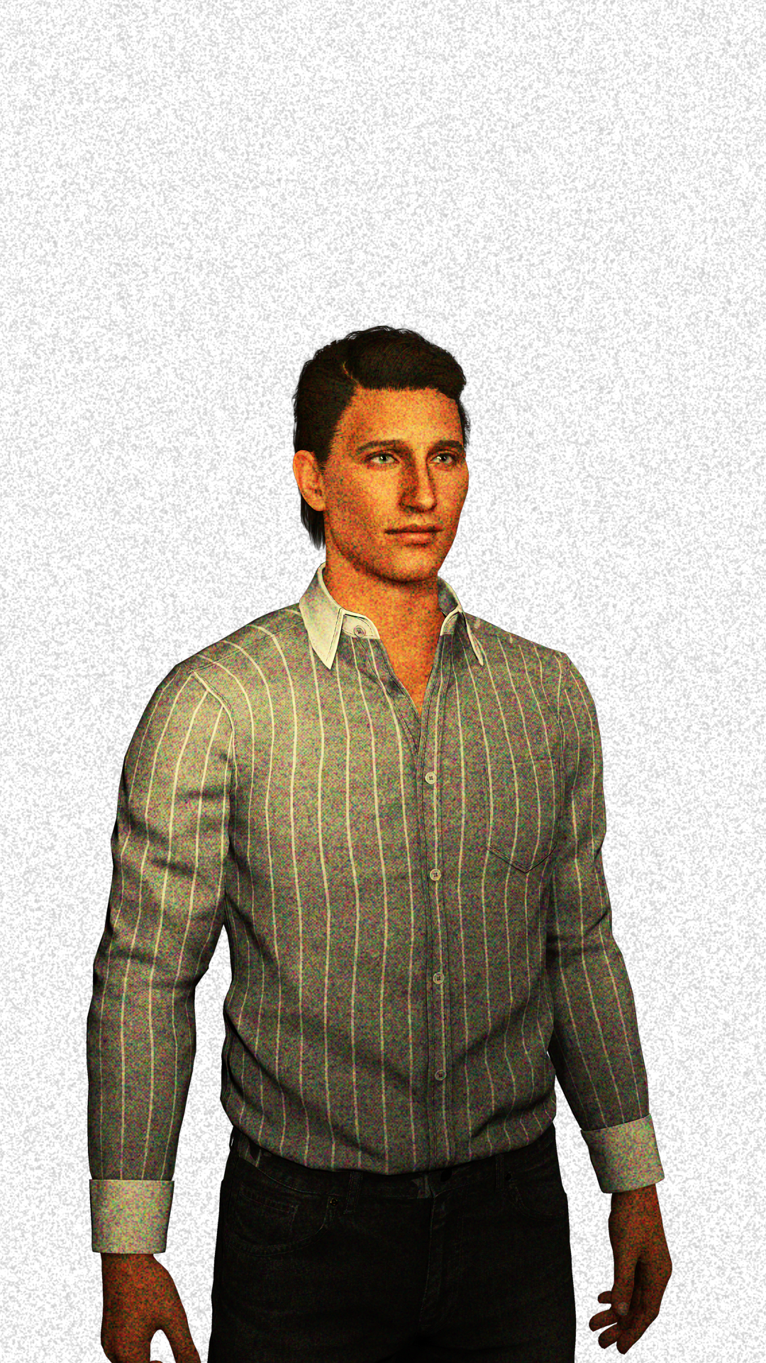Portrait de Matthew, jeune star montante et love interest de Laura